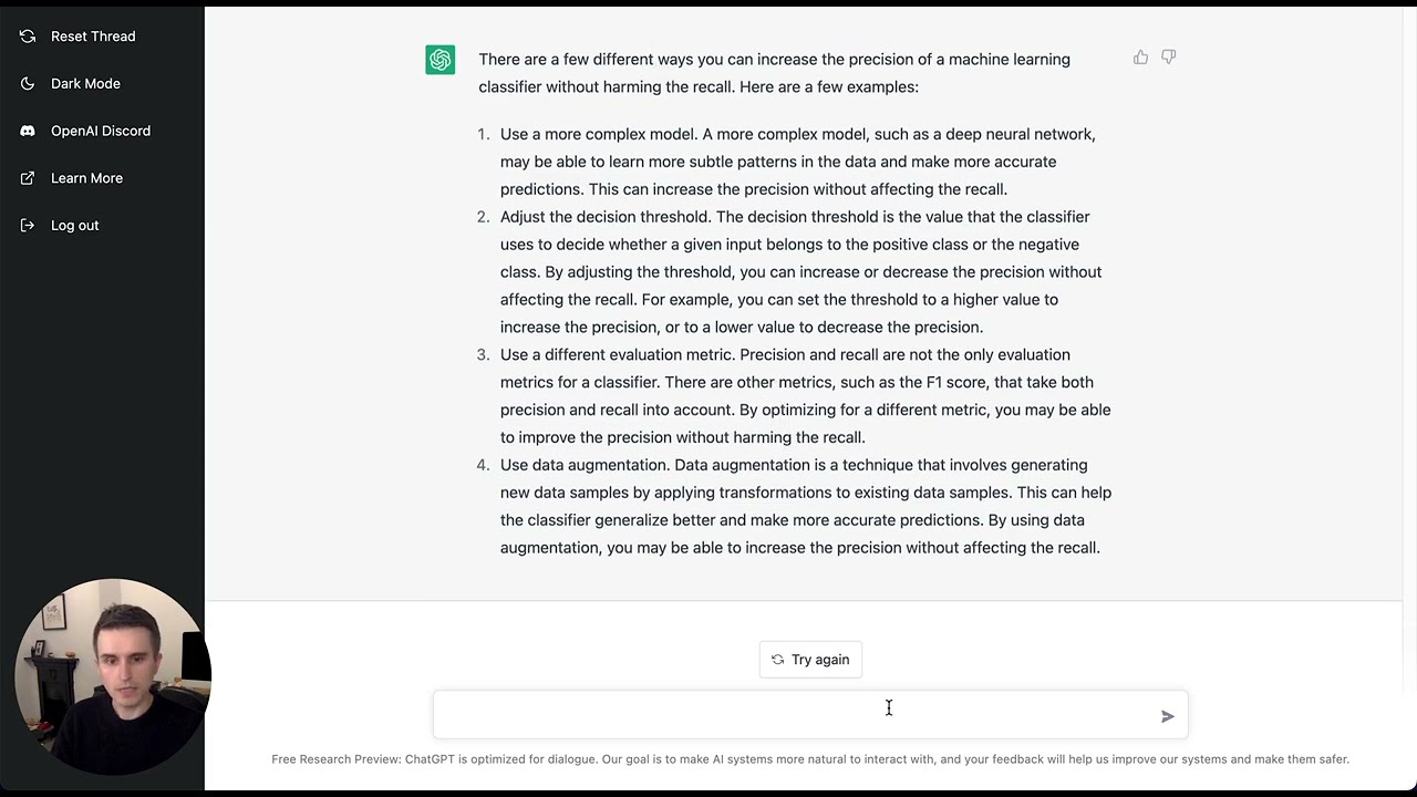 Generating code with OpenAI’s ChatGPT – a first look