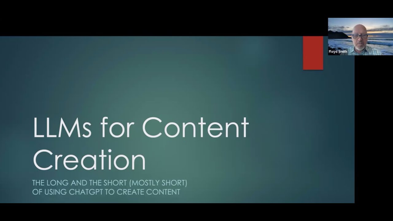 How To Create An eBook With Generative AI (Floyd Smith)