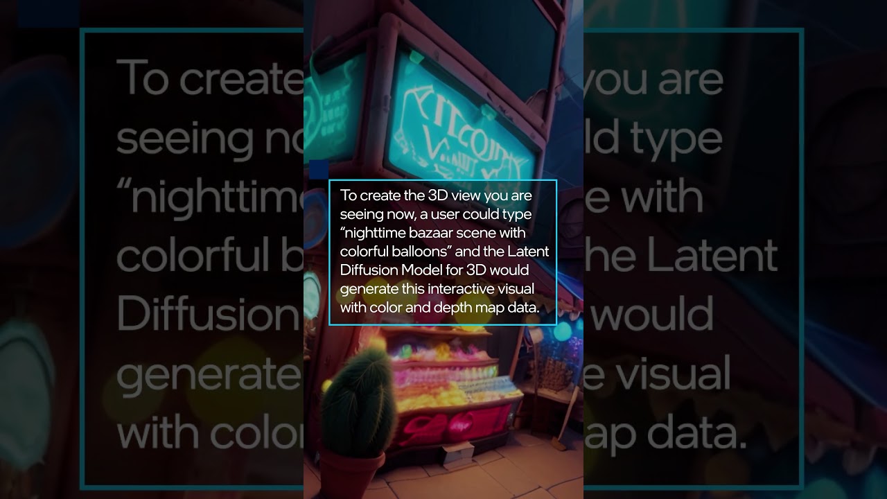 Intel Introduces 3D Generative AI Model