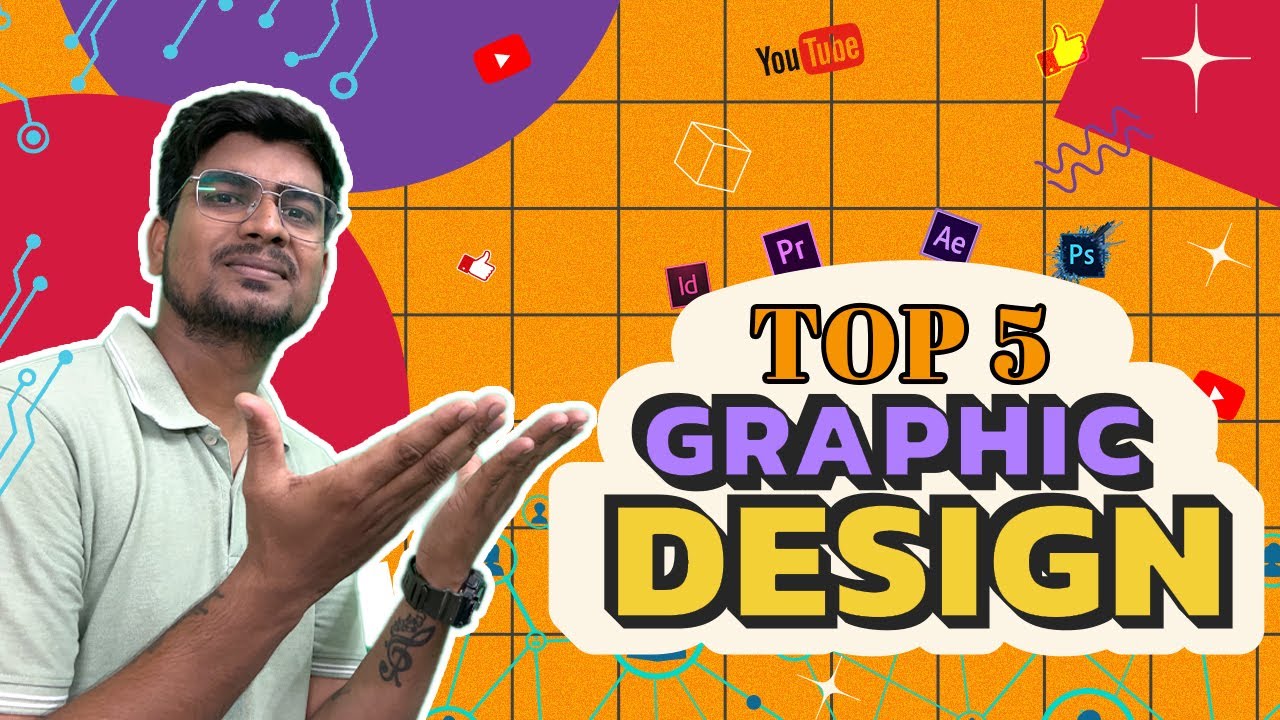 BEST YouTube Channels To Learn Graphic Design | FULL COURSE | Best YouTube Channels in 2024 | #free