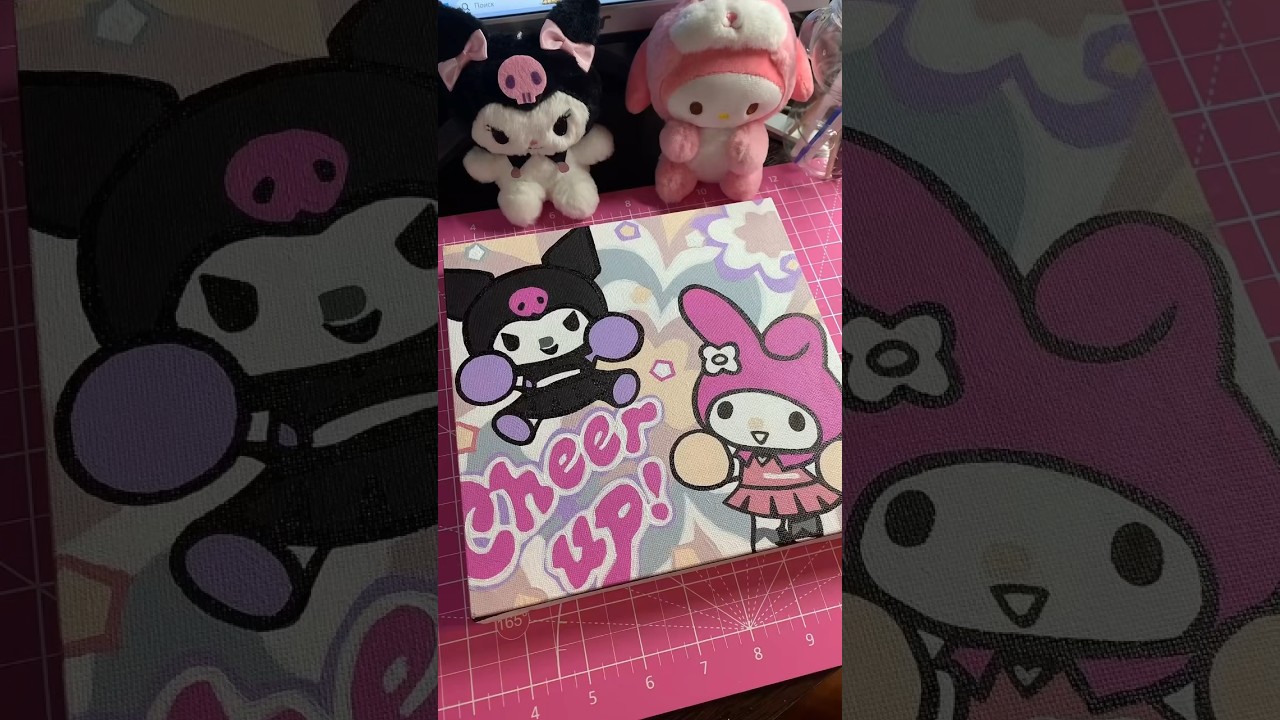 тгк: regcandy ❤️ #drawing #ideas #art #kuromi #mymelody #creative #decoration