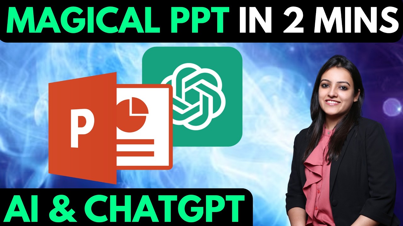 How to make PPT presentation using ChatGPT & AI Tools on mobile phone & PC in Hindi | Slidespeak AI