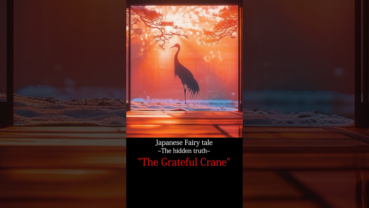 The Grateful Crane ～The hidden truth～  – Japanese Fairytale【MADE IN AI】