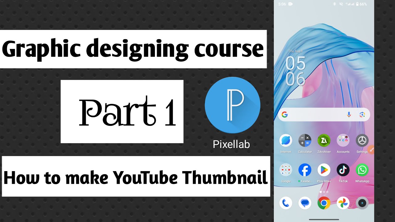 How to make YouTube thumbnail | Graphic Designing Course Part 1
