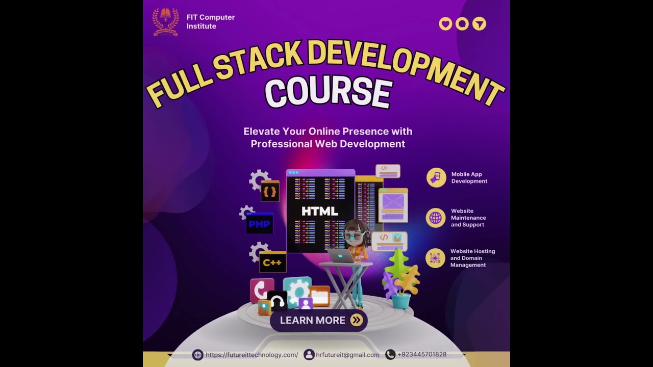 Full stack web development courses in Rawalpindi || web development institute in rawalpindi