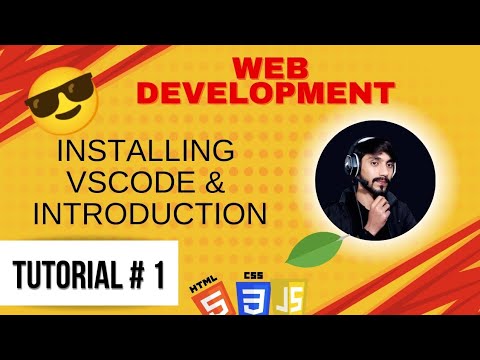 Mega Web Development Course INSTALLING VSCODE | How websites Works Frontend vs Backend