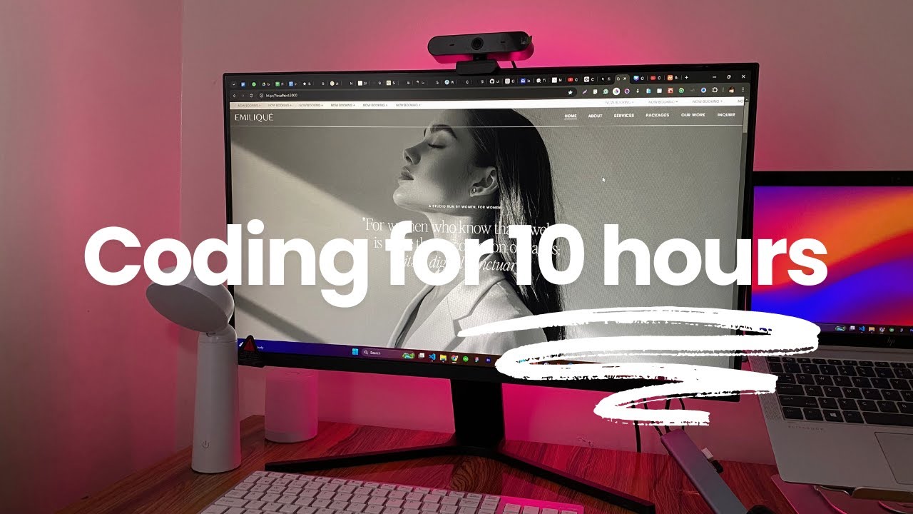 A Coding Vlog: Building My Web Design and Development Agency Website