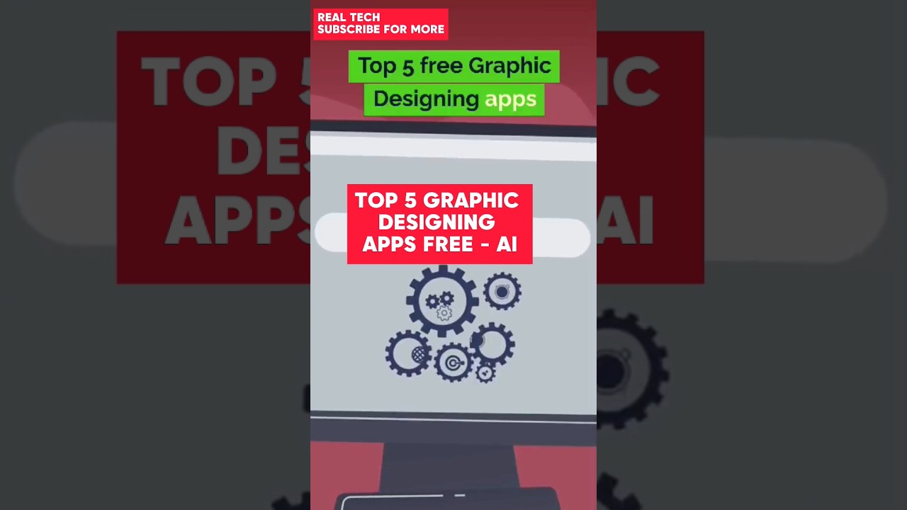Top 5 free graphic designing apps | AI free top apps 2024 #trending
