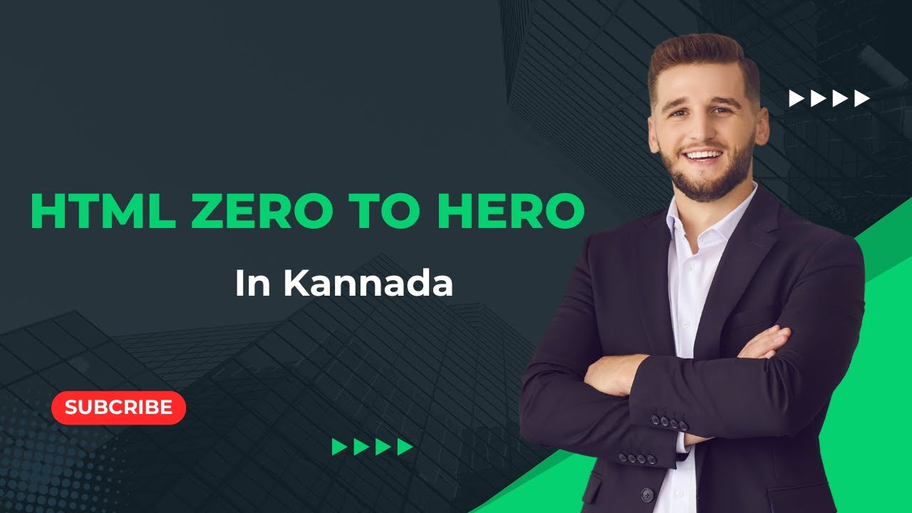 Zero to Hero: HTML Tutorial in Kannada | Complete Web Development Course for Beginners