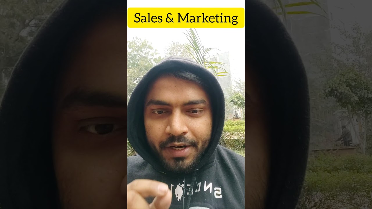 Sales and Marketing Difference. #shorts #sales #marketing #business