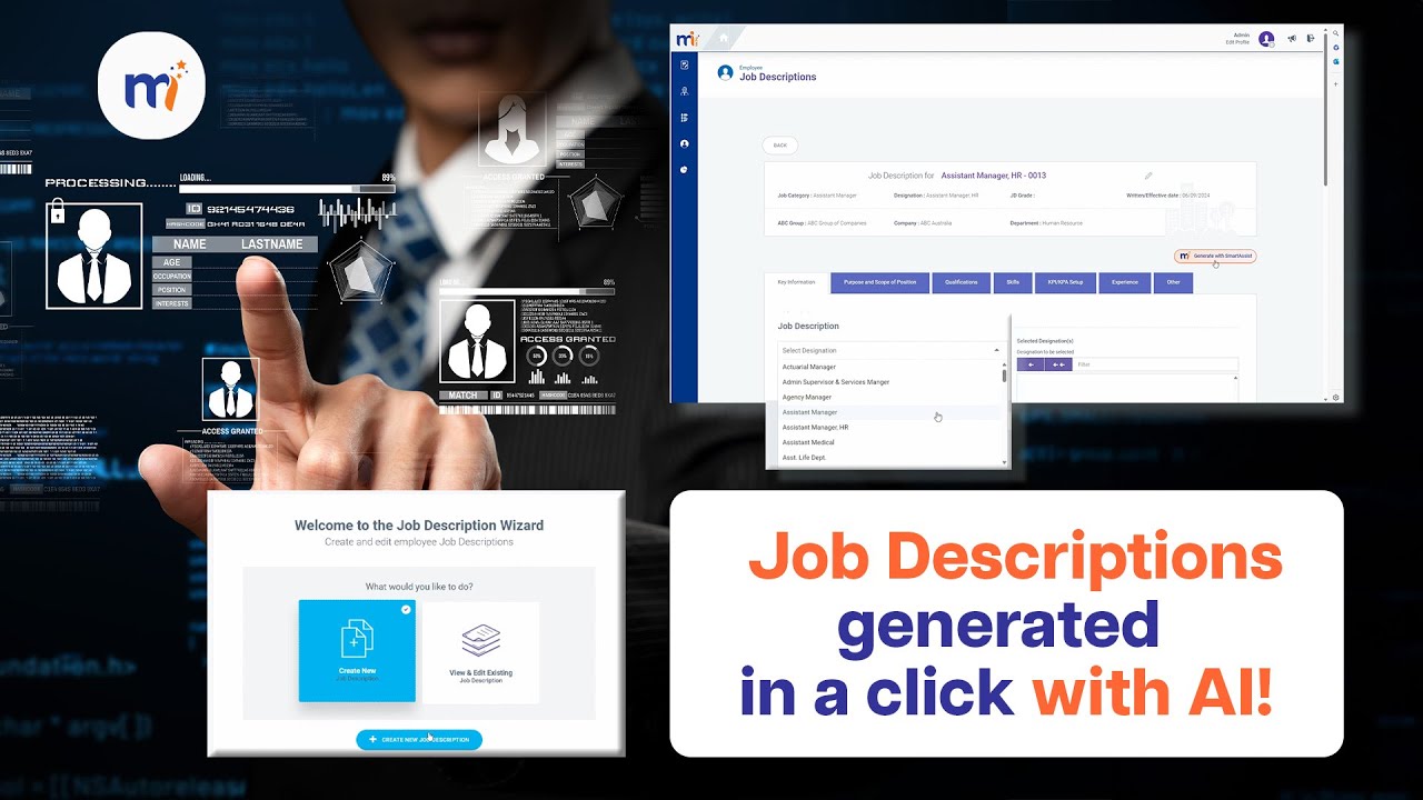 Generate your Job Descriptions faster than ever before with AI!