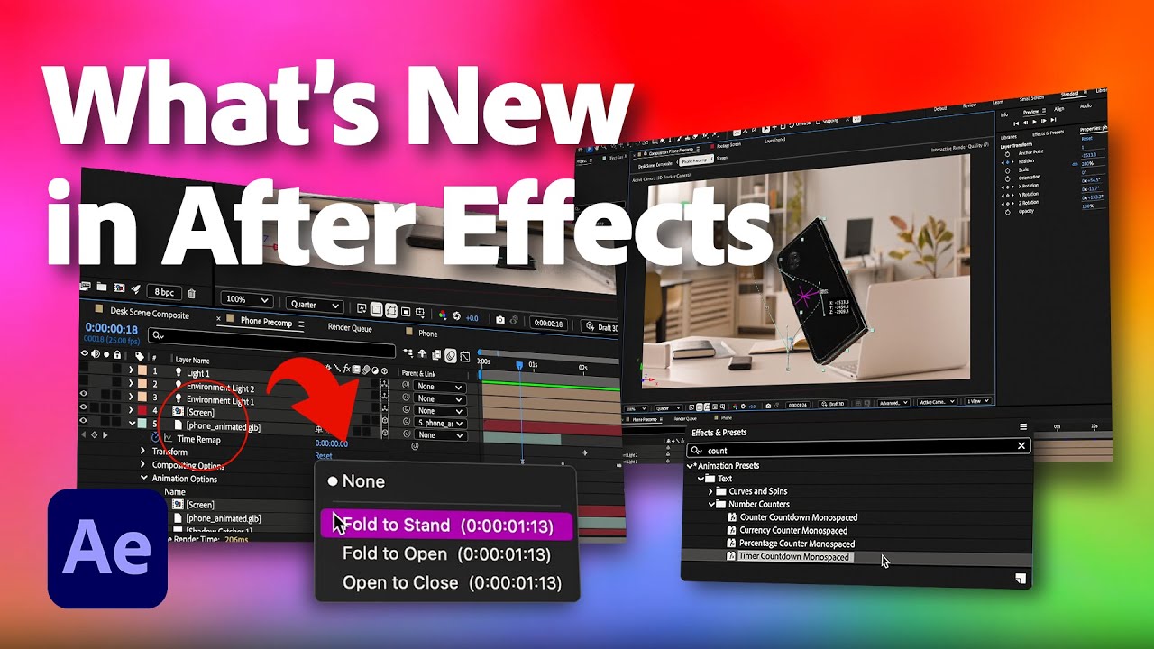What’s New in After Effects | Latest Updates | Adobe Video
