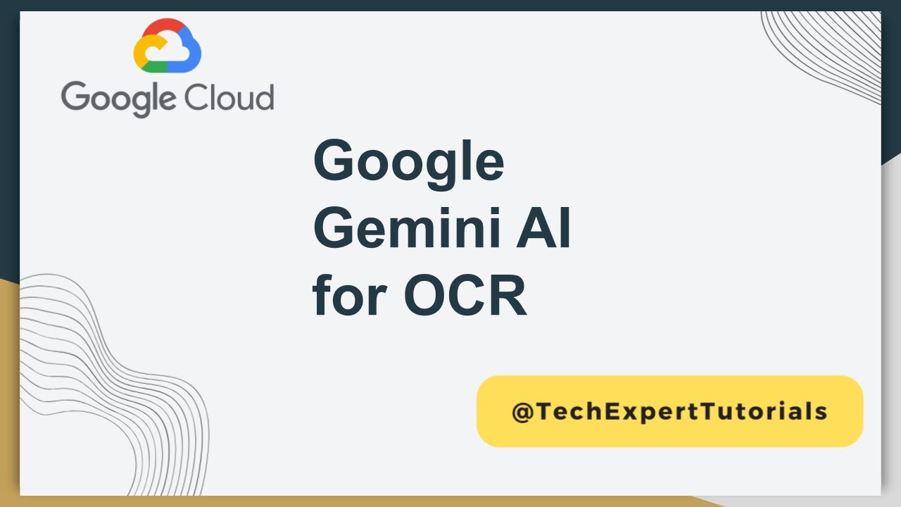 Google Gemini AI Vision – OCR Text Extraction with Python