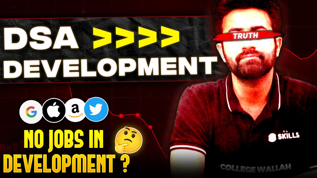 Is Web Development worth it in 2024? DSA vs Development ? What should you learn to get a Job ?
