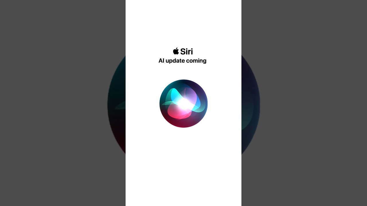 Apple’s GENERATIVE Al – Siri improvements.#apple #appleevent #tech #iphone #ipad