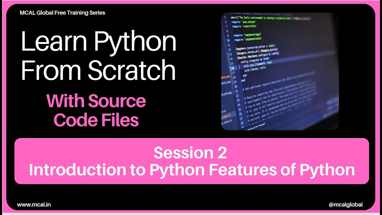 Session 2 | Learn Python Programming  from scratch | With source code