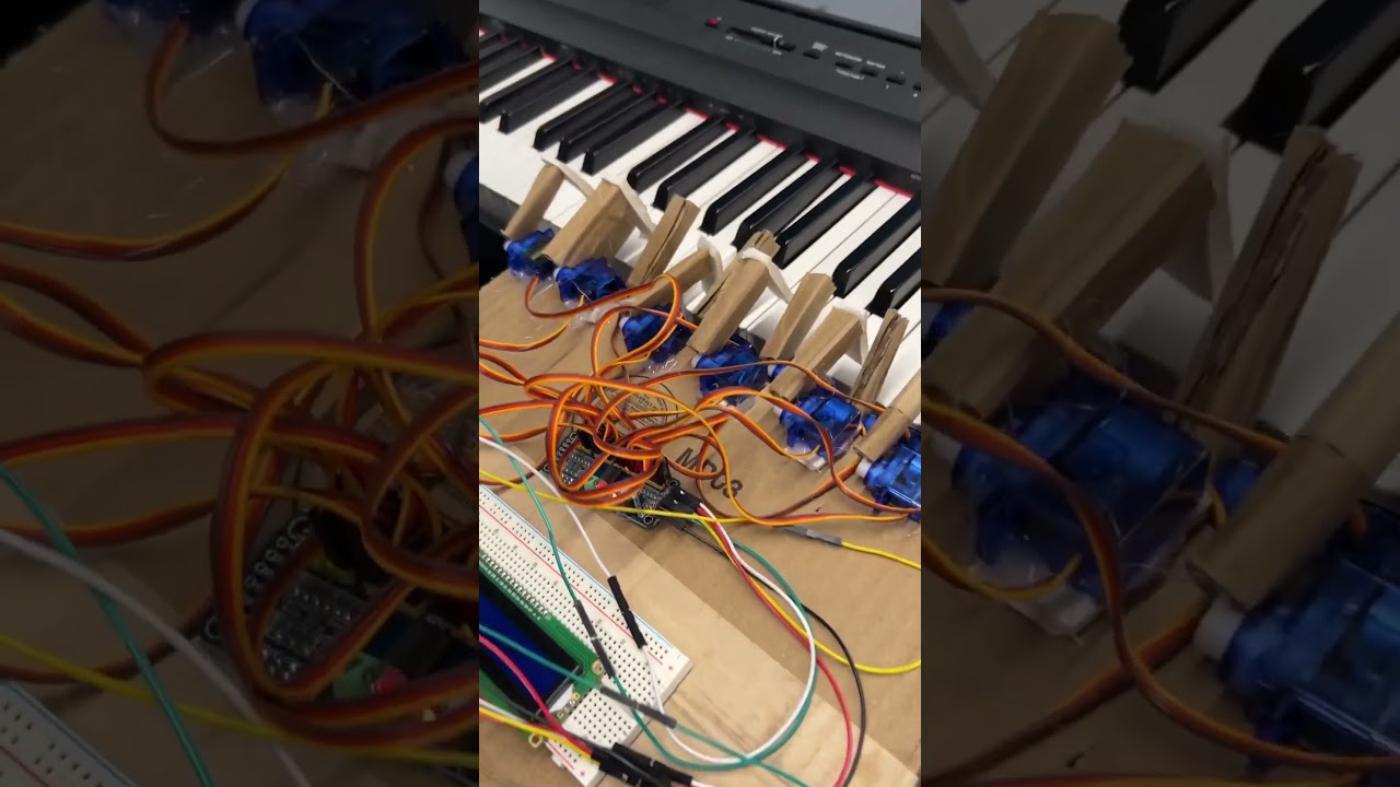 AI Robot Plays Piano (Hack The North 2024 Winner)