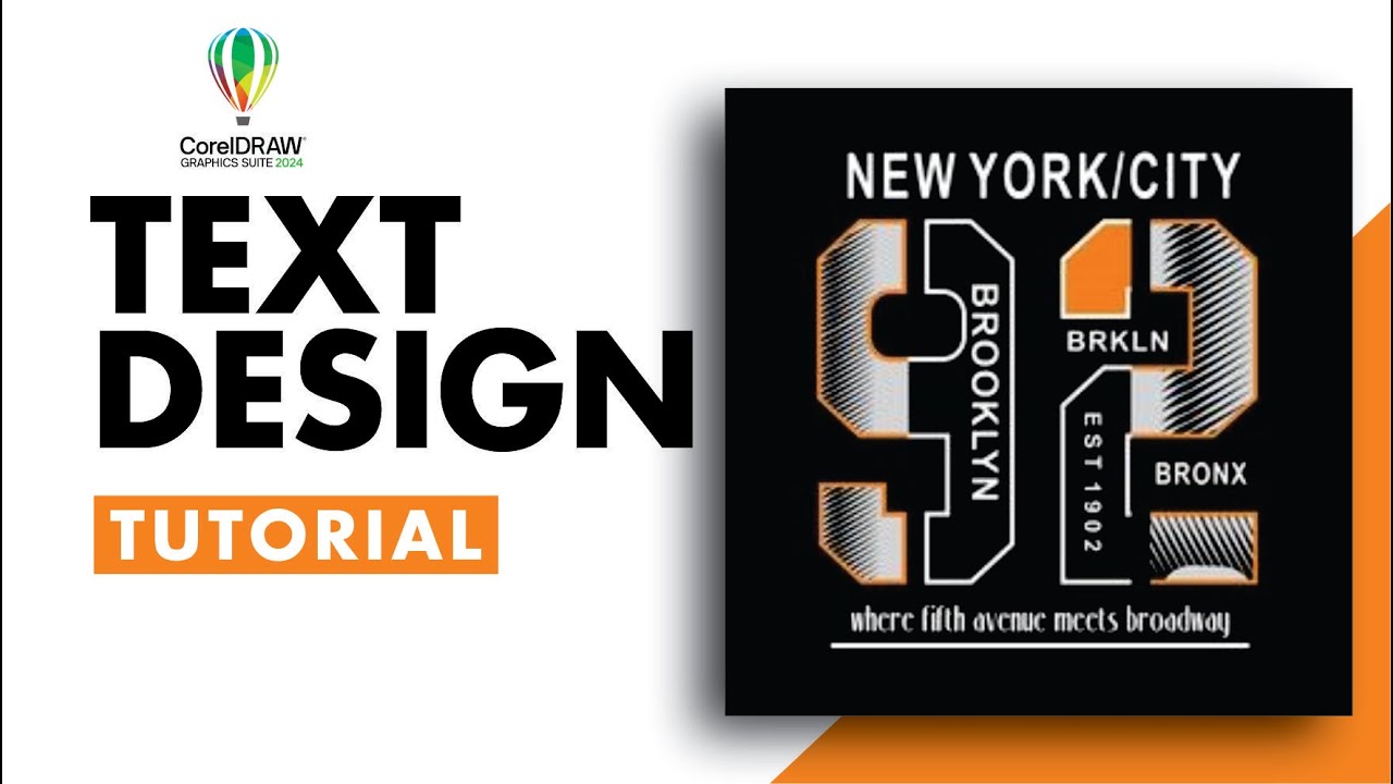 This is the best video to teach how to make text creative, improve your graphic design skills.