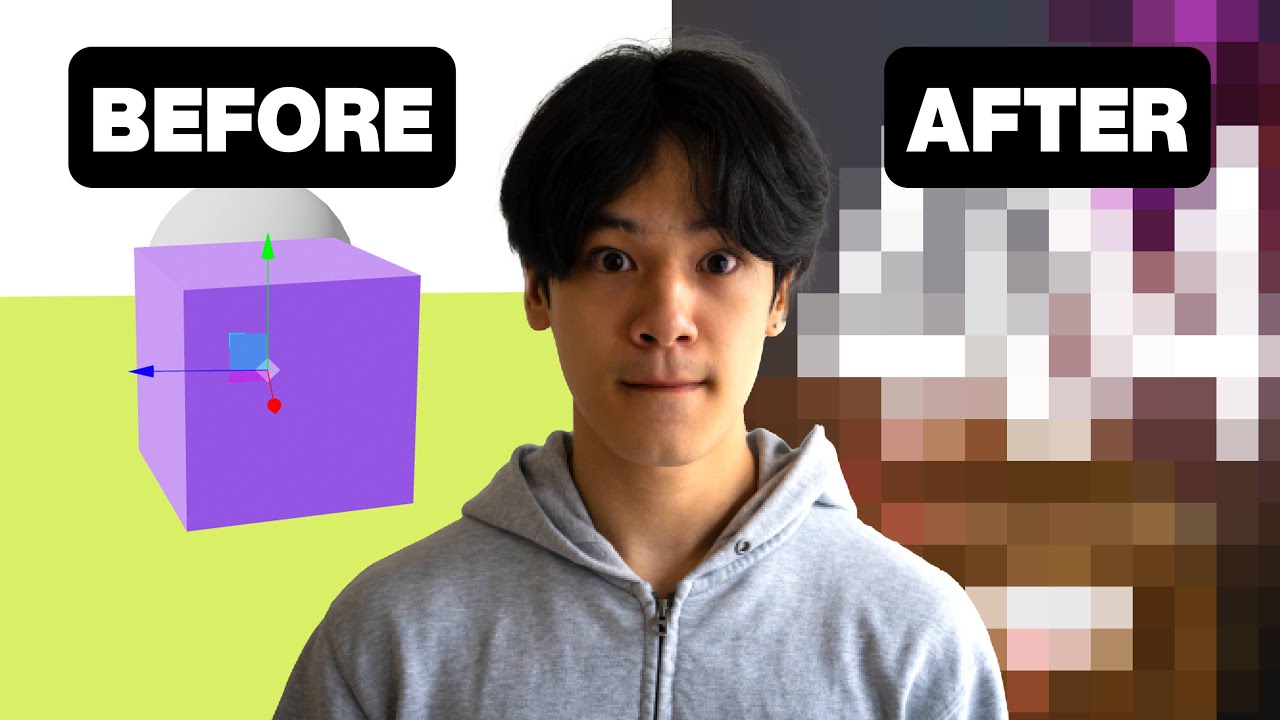 I spent 7 DAYS to learn Blender and 3D web development to create this…