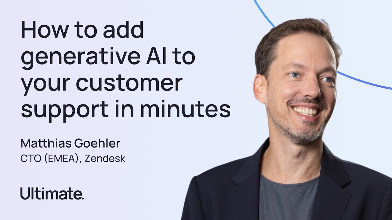 How to add generative Al to your customer support in minutes
