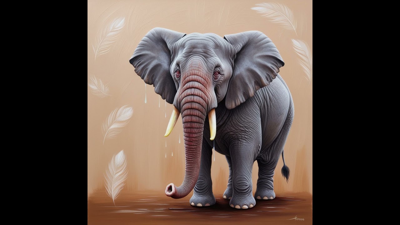 crying elephant #machine learning, #super artificial intelligence, #general #artificial intelligence