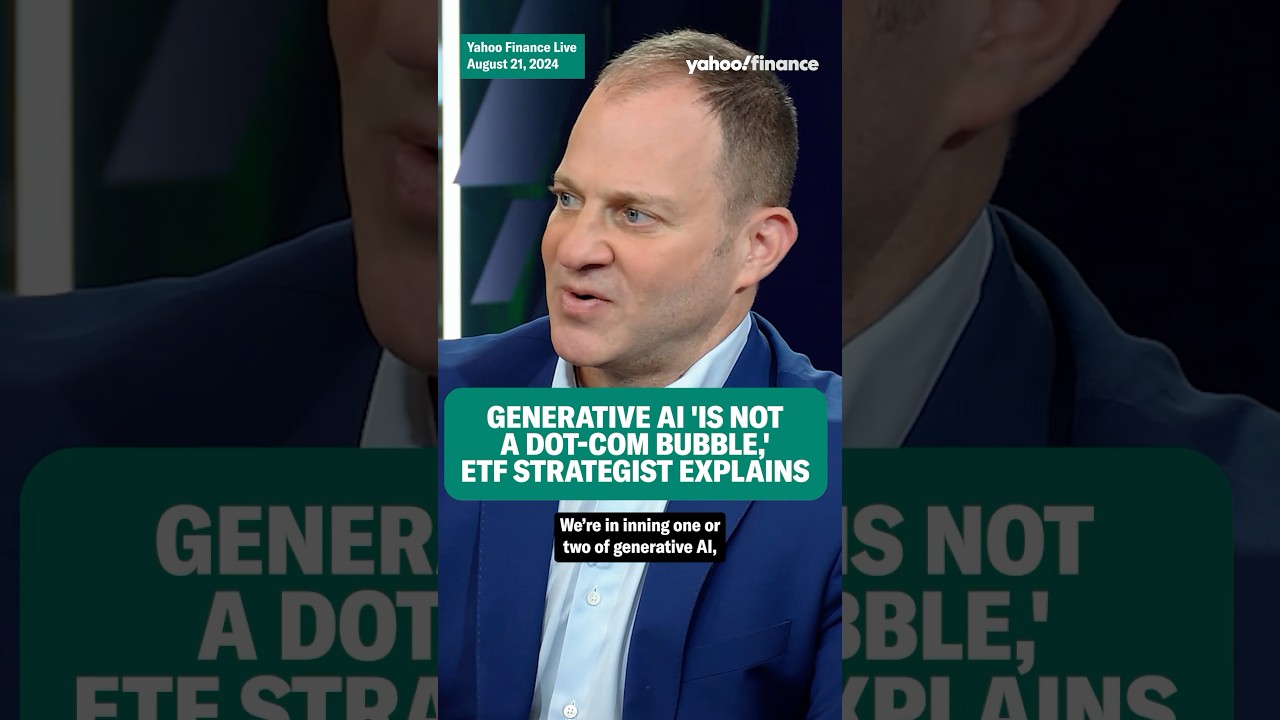 Generative AI ‘is not a dot-com bubble,’ ETF strategist explains #shorts