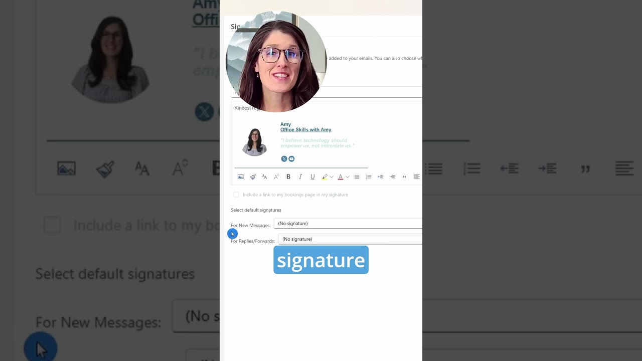 How Do I Insert An Email Signature In Outlook? #emailsignature #outlooktips #microsoftoutlook