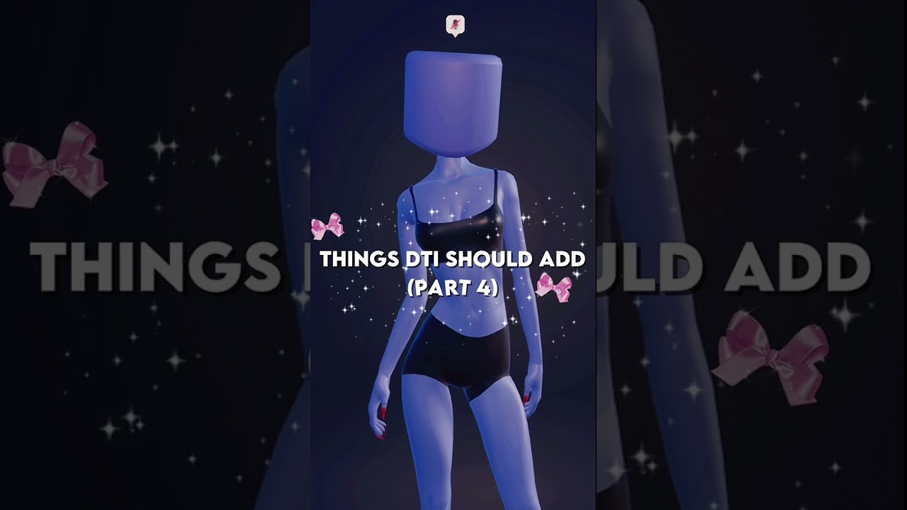 Things DTI should add!? (Part 4) #roblox #dresstoimpress #ideas #relatable