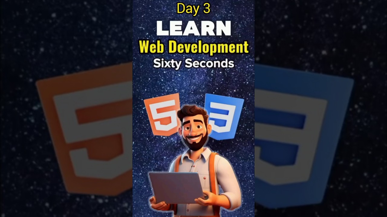 Learn Web Development Series Day 3 | #webdevelopment #series #html #css #day3