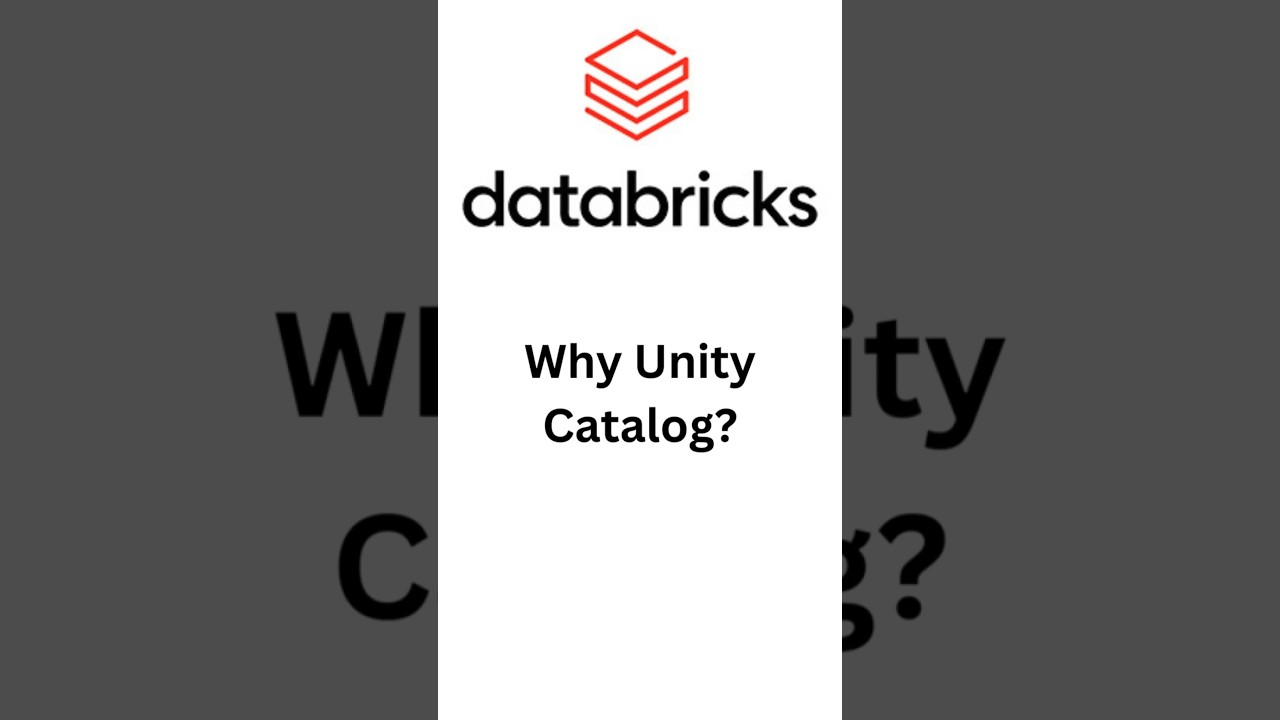 02.Why Unity Catalog #shorts