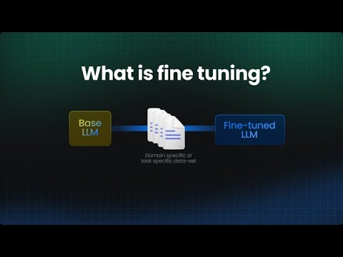 Generative AI 101: what is fine tuning?