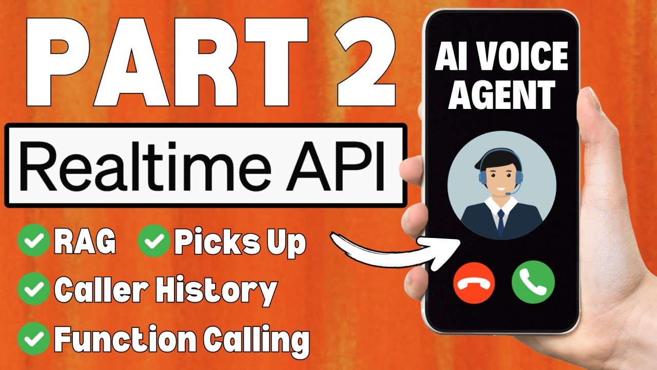 Part 2: How to Build an AI Voice Agent using OpenAI Realtime API: RAG + Function Calling