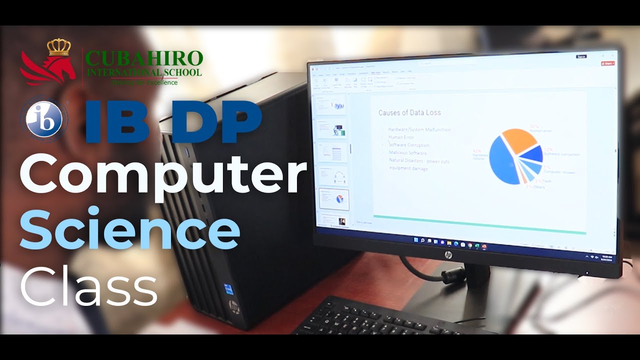Learn programming skills at Cubahiro International School through the computer science class