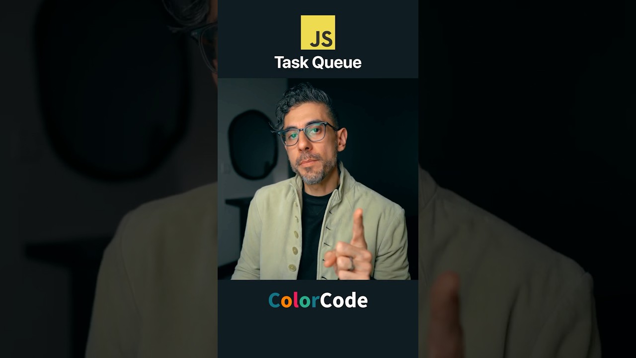 JavaScript Task Queue in 1 minute #shorts #javascript #js #coding #tutorial #programming #code #ts