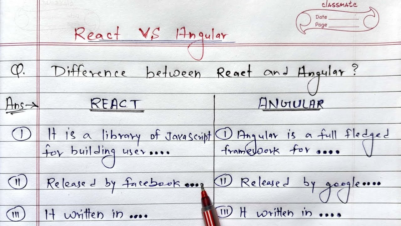 Difference between React & Angular – Which Should You Choose? | Web Development | Learn Coding