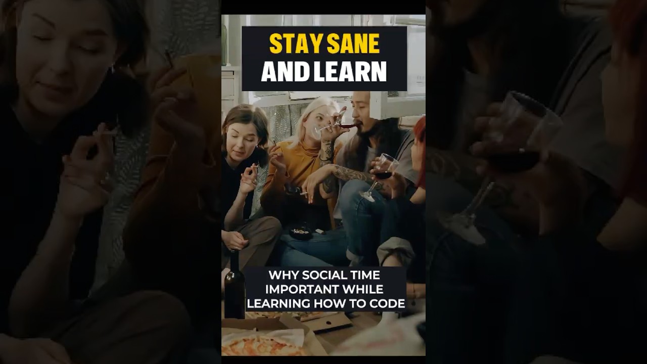 Learn Programming and Stay Sane: Prioritize Social Time #shorts