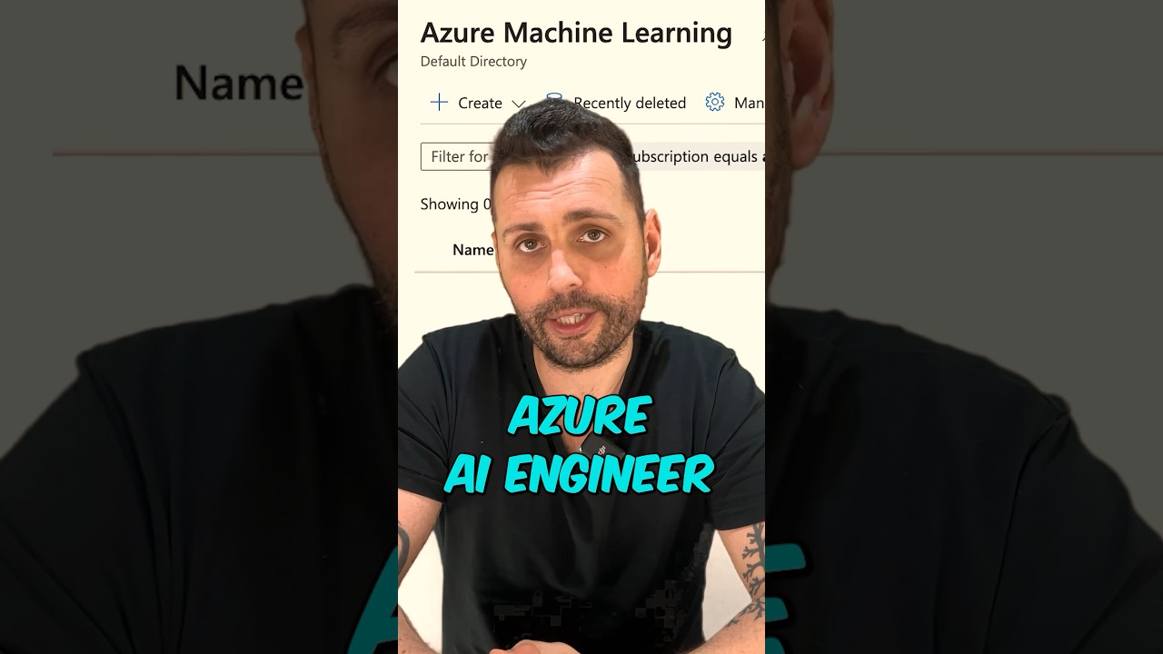 Azure Machine Learning for AI Engineers | Azure ML Studio Explained