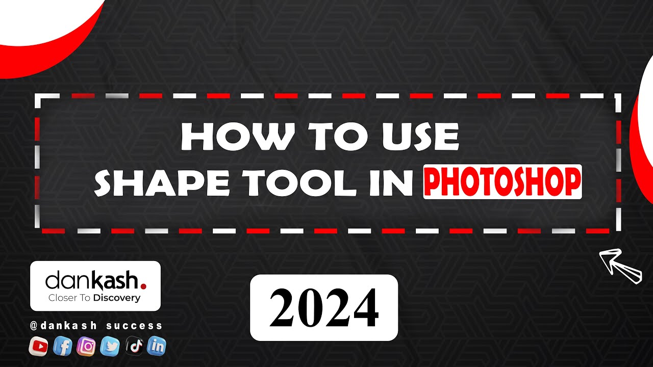 How to Use Shape Tool in Photoshop | Learn Graphic Designing in Urdu | Updated 2024