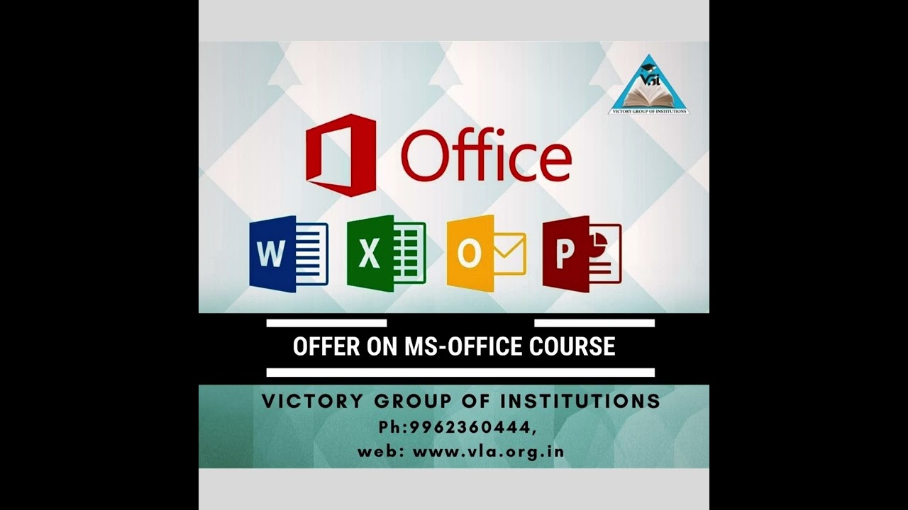 offers on MS-office courses