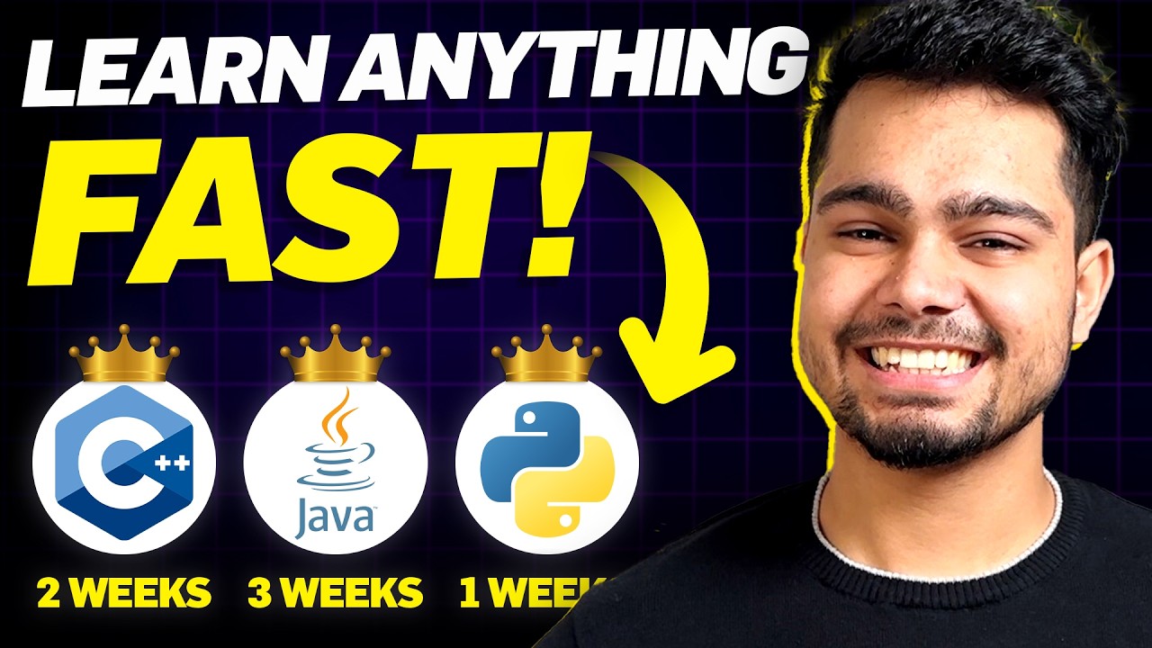 Fastest Way to Learn Coding in 2024 🎯 | Use these Principles or Regret later!