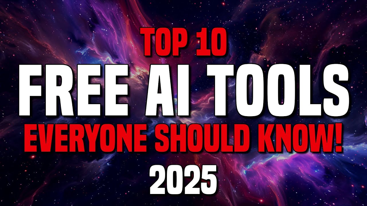 Top 10 Best FREE AI Tools Everyone Should Know! 2025