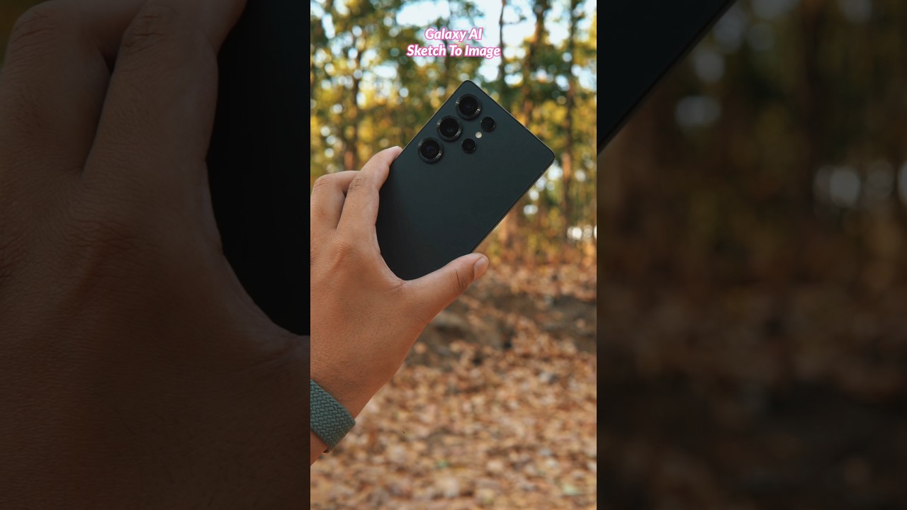 Samsung Galaxy S25 Ultra Sketch To Image With Generative AI