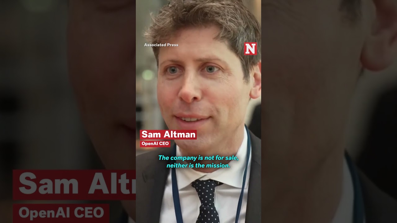 Sam Altman Says OpenAI ‘Not For Sale’ Despite Musk’s $100 Billion Offer