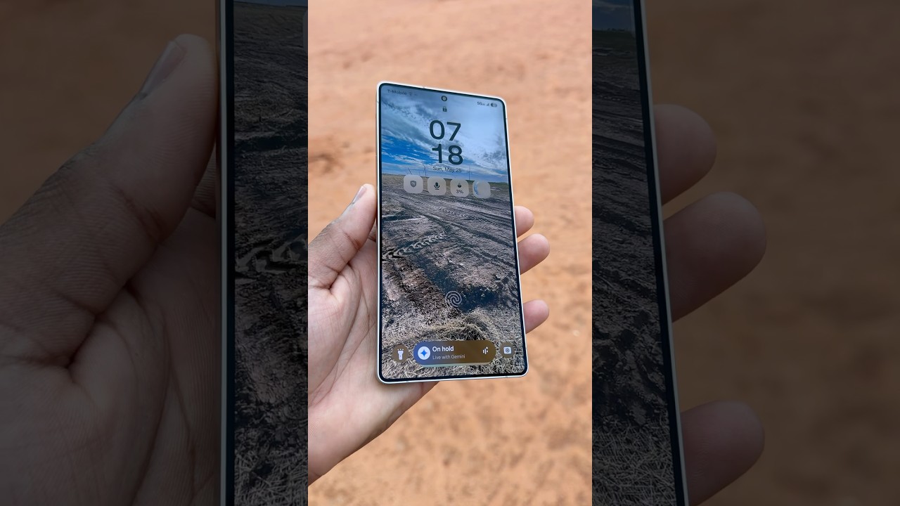 Galaxy S25 Ultra Now Bar with Gemini
