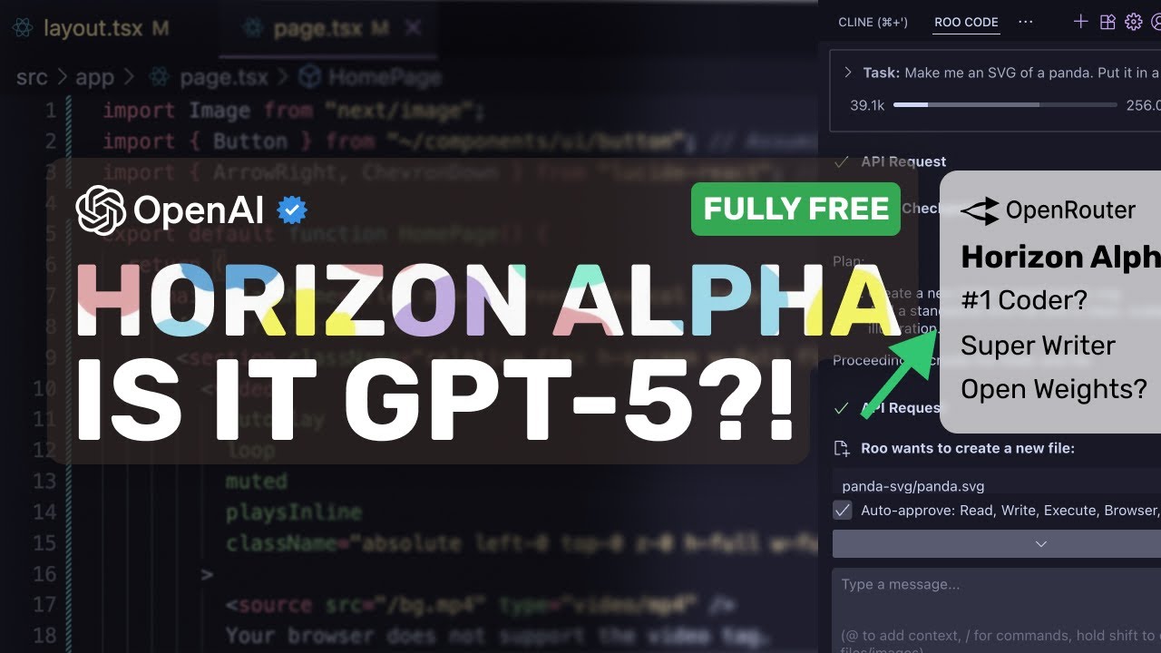 Horizon Alpha (Fully Tested): IS IT GPT-5!? This OpenAI’s SECRET Model is KINDA INSANE! (+Free API)