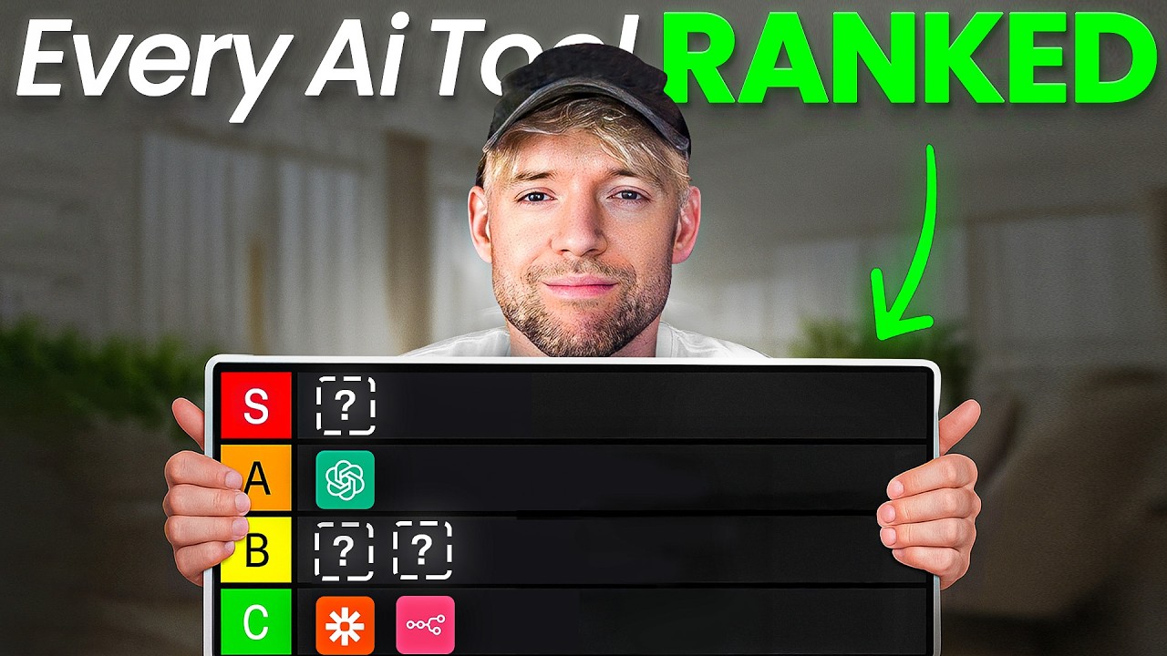 Ranking EVERY AI Tool From Best to Worst (2025)