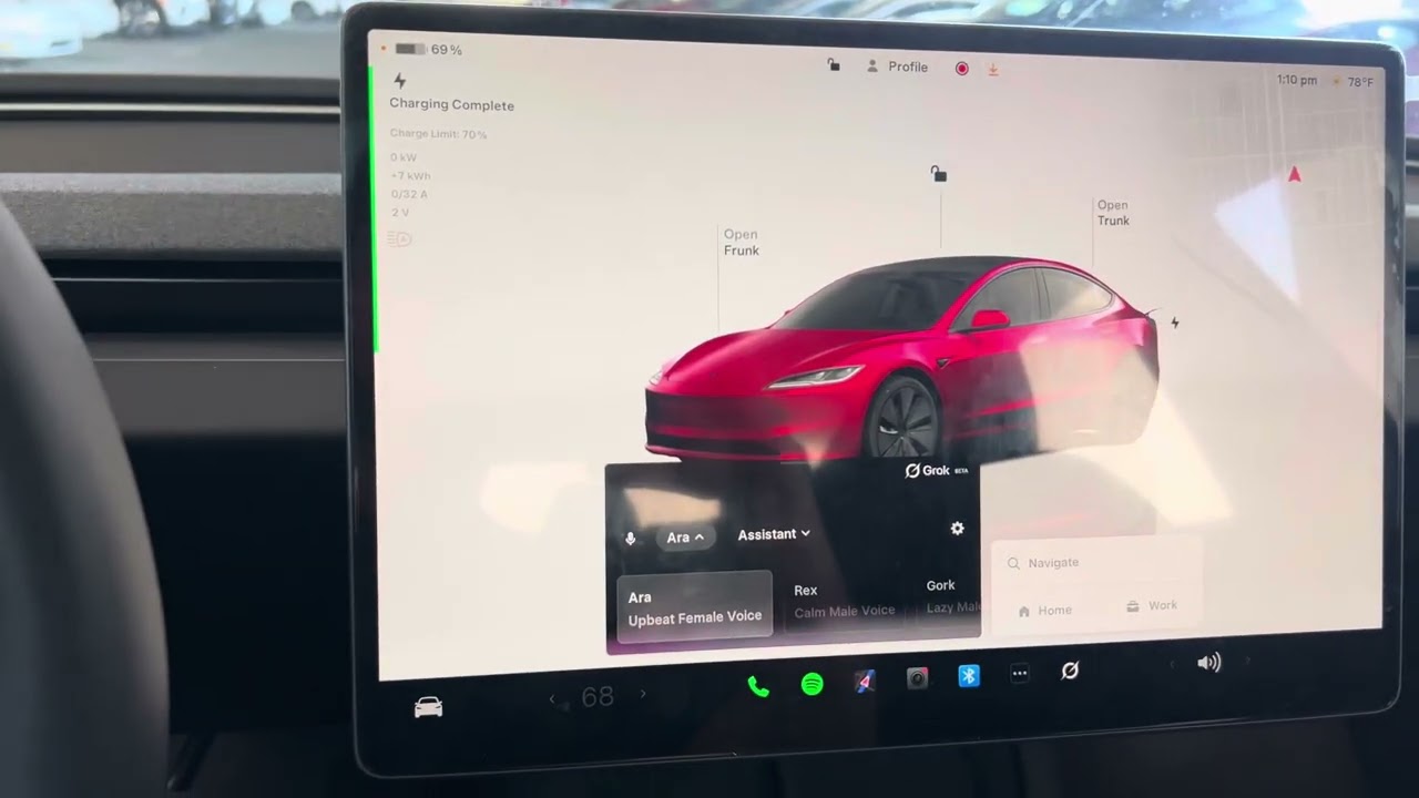 Grok is now on Tesla!!!