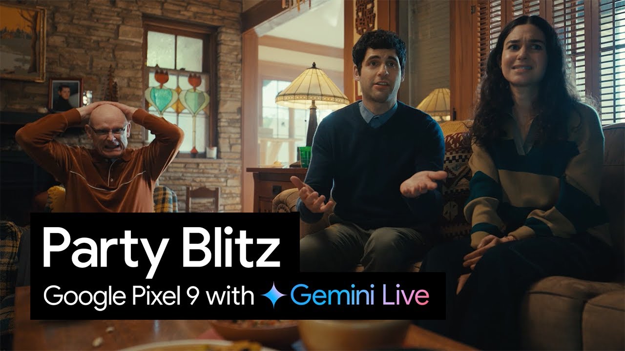 Google Pixel 9 with Gemini Live | Party Blitz