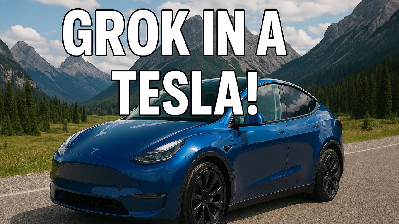 Grok has come to Tesla! Check out the 2025 summer update!