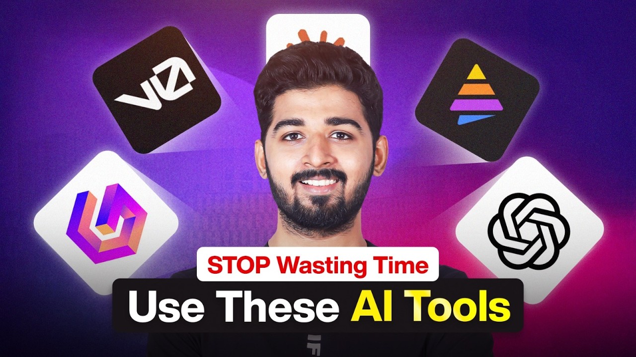 Tested 100 AI Tools: These 5 Changed Everything for Me 🤯